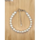 Natural White Freshwater Pearl Bracelet